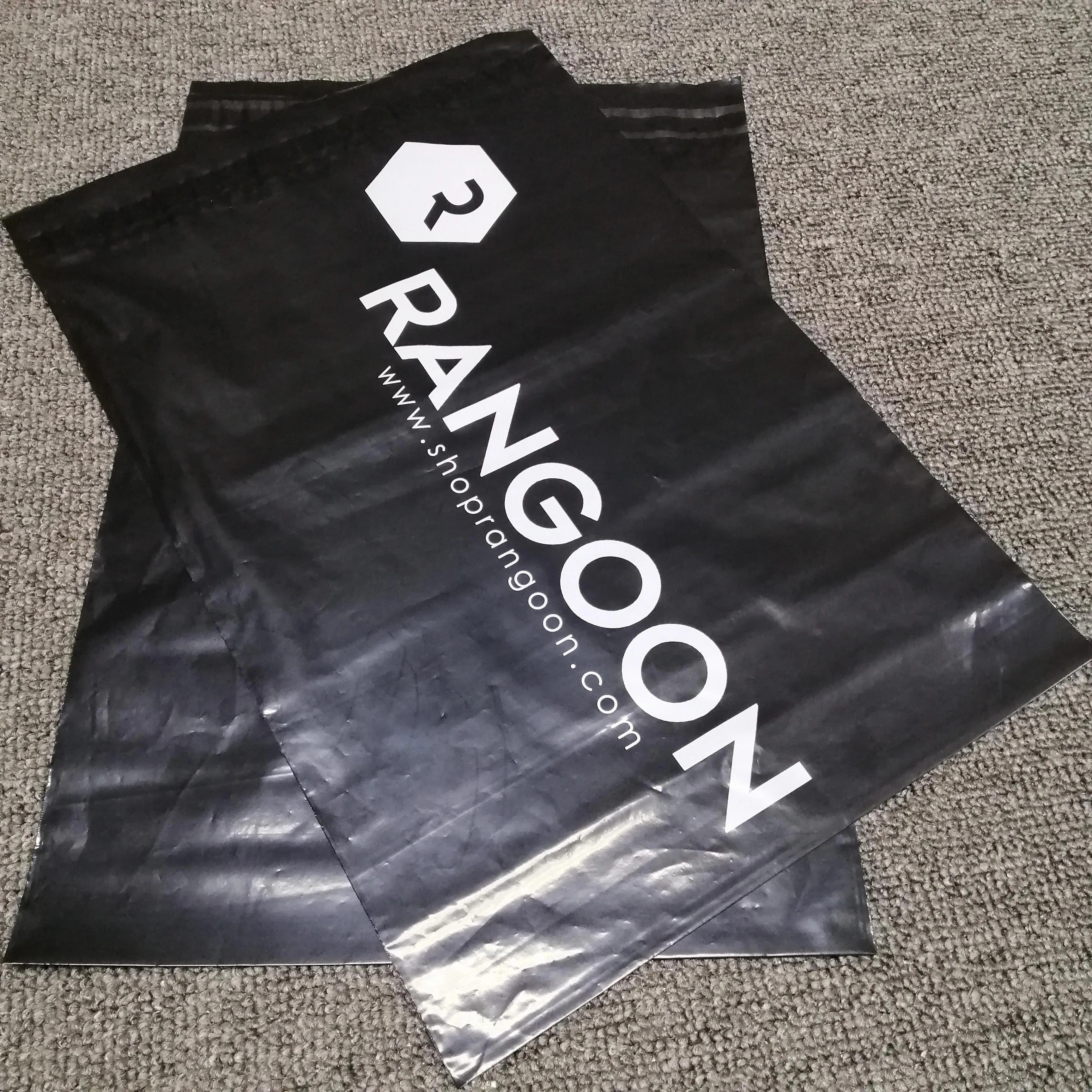 

100%Biodegradable Mailing Industrial Use and Accept  logo shipping Order Plastic Poly Satchel Courier Bag, Custom