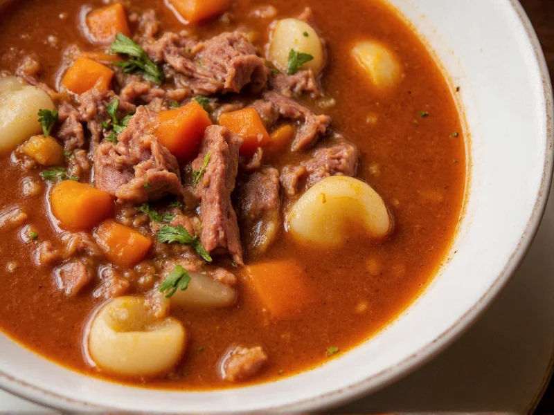 Corned Beef Soup: Recipe, History & Serving Tips