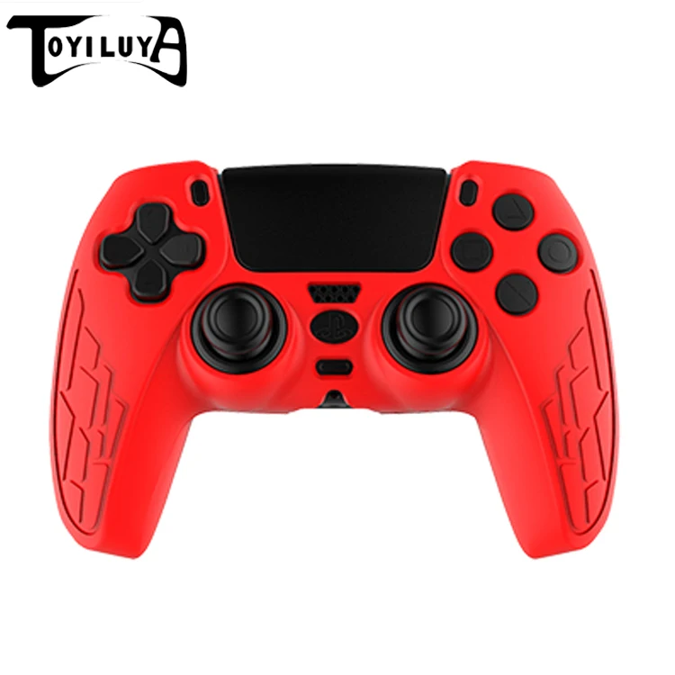 

TOYILUYA PS5 Controller Skin PS5 Accessories Soft Silicon Rubber Cover Case Protective for PS5 Joystick Gamepad