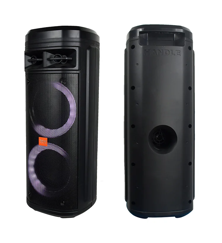Feiyang dual 6.5 inch portable TWS bluetooth party pa system speaker with fm radio wireless mic FG206-06 - ANKUX.COM