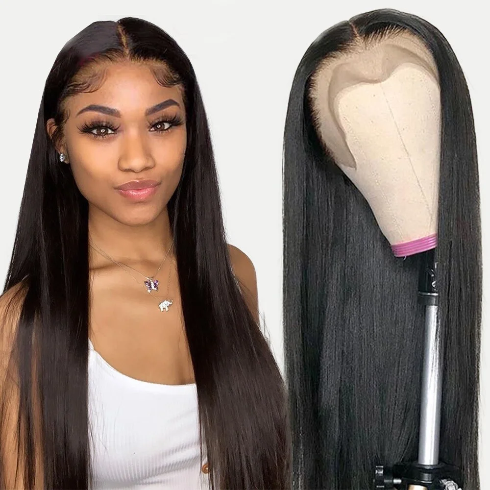 

Brazilian Body Wave Lace Front Human Hair Wig with Baby Hair Remy Hair Pre Plucked Lace Front Wigs for Black Women