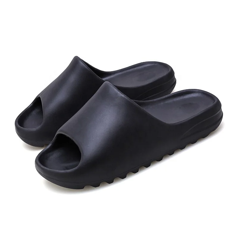 

New Arrival Yeezys Summer Slipper For Men and Women Rubber Slides, Black