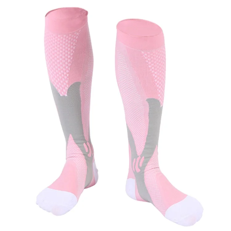 

Top Sale 2021 Wholesale Basketball Yoga Football Athletic Varicose Veins Knee High Compression Sport Socks, Blue+green+pink+white+black+orange