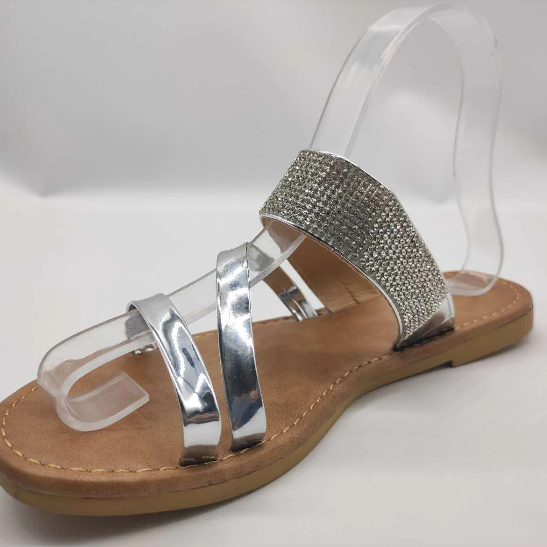 

D 2021 Summer Hot Sale Hot New Rhinestone Ladies Sandals