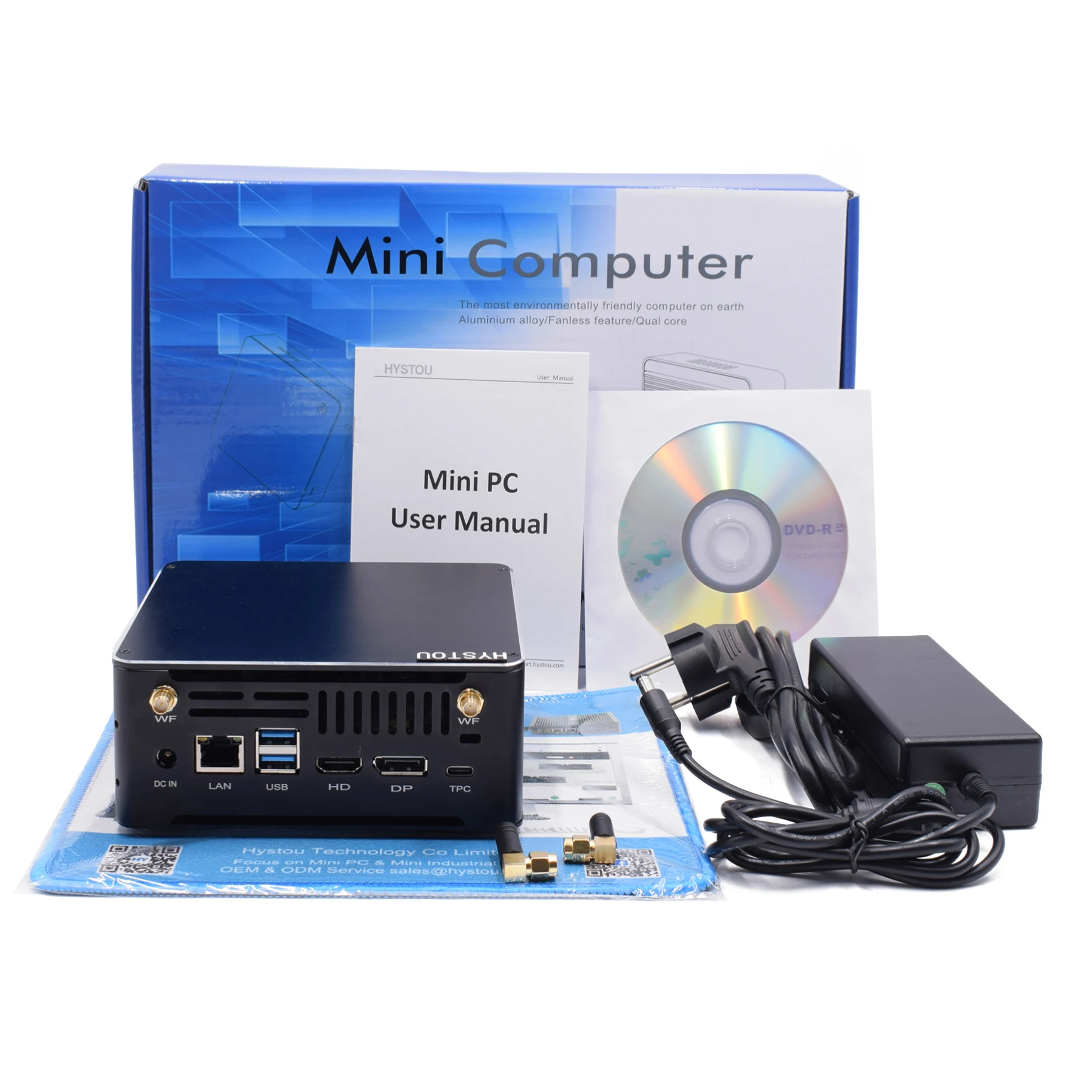 New Gaming Computer I7 8565U i7 10510U Mini Pc Win10 With DP HD Kensing ton Lock