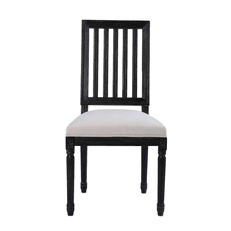 Cheap Wholesale Solid Beech Wooden Linen Fabric Cafe Dining Used Restaurant Chair For Restaurant.