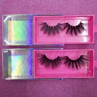 

Wholesale Supply 25mm False Eyelashes Cheap Price Lashes Private Label Mink Eyelashes 100% Real 3d Mink Lashes