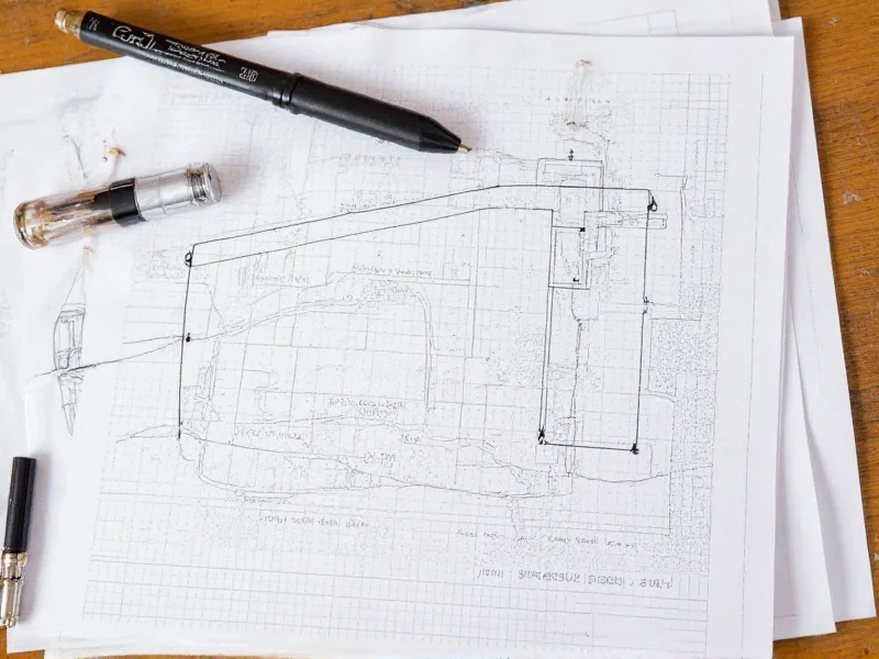 DIY sprinkler system layout planning on graph paper