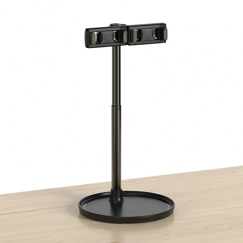 

Aluminum alloy cellphone holder REKtx micro phone stands, Black
