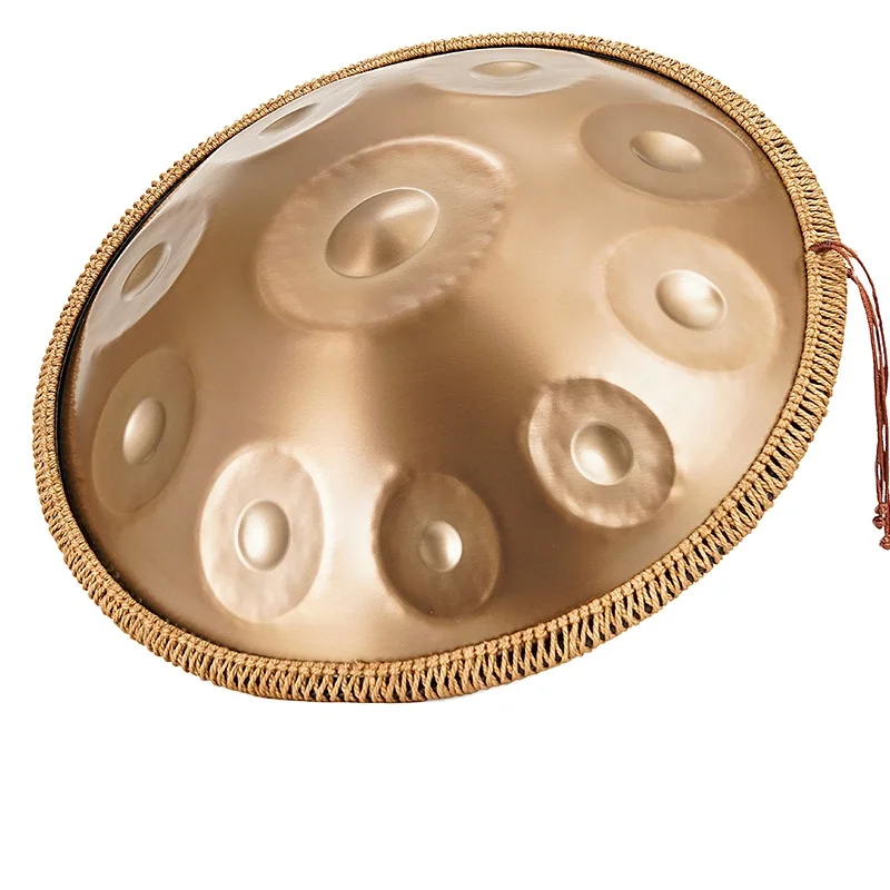 Customizable Handpan Drum Unique Steel Percussion Instrument for Therapists for Spiritual Healing and Sound Therapy