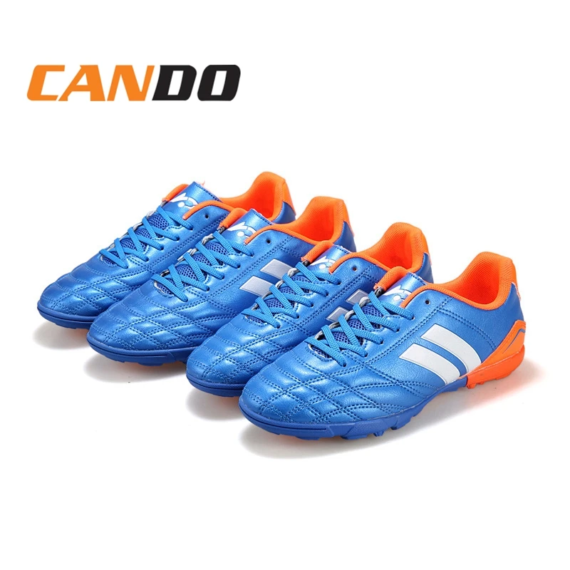 

low price football canvas shoe