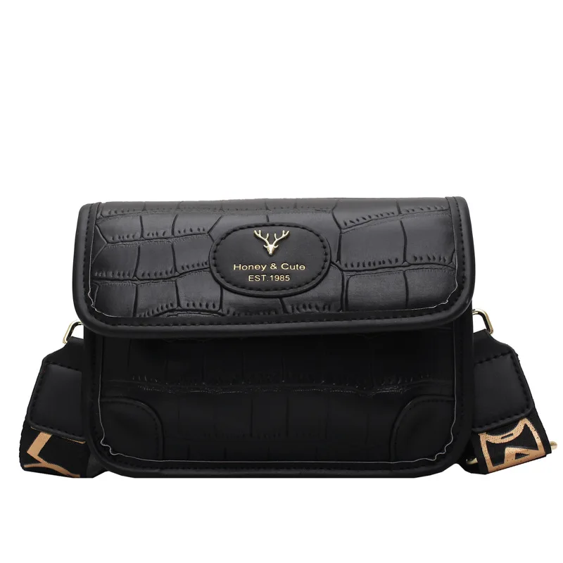 

2021 Designer Alligator Summer Purse Wide Strap Lady Crossbody Bag Sling Bags Leather Trendy Handbag, Customizable