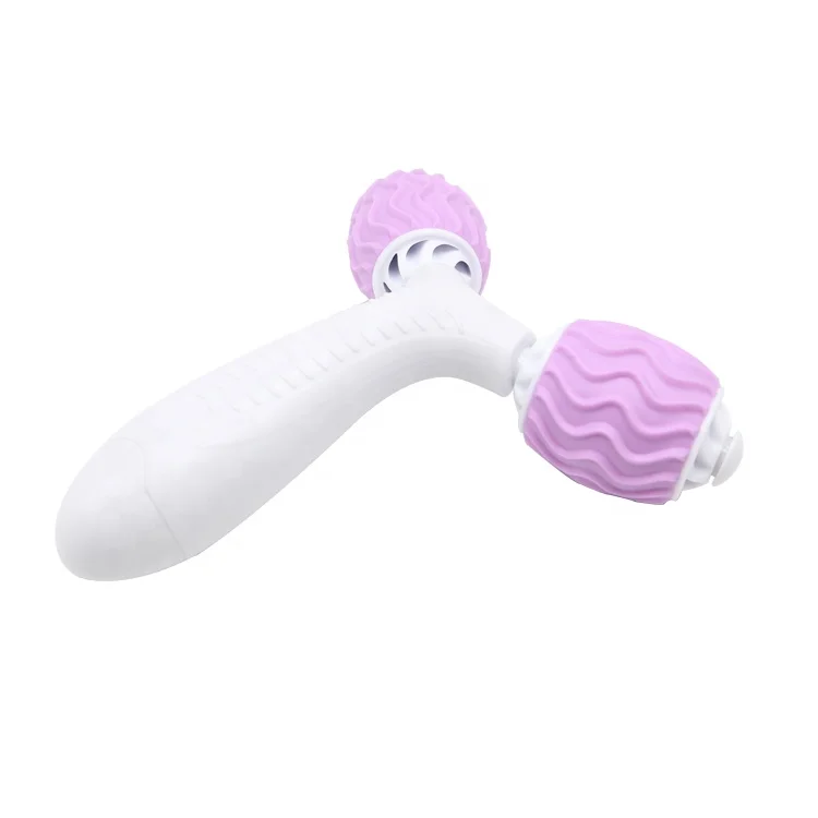 

Y-shaped Fitness Equipment Yoga Uplift Massage Roller and Massage Ball, 3 colors