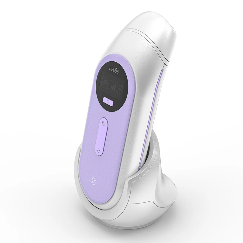 

DEESS rf laser co2 mini RF EMS professional device, Pure white purple