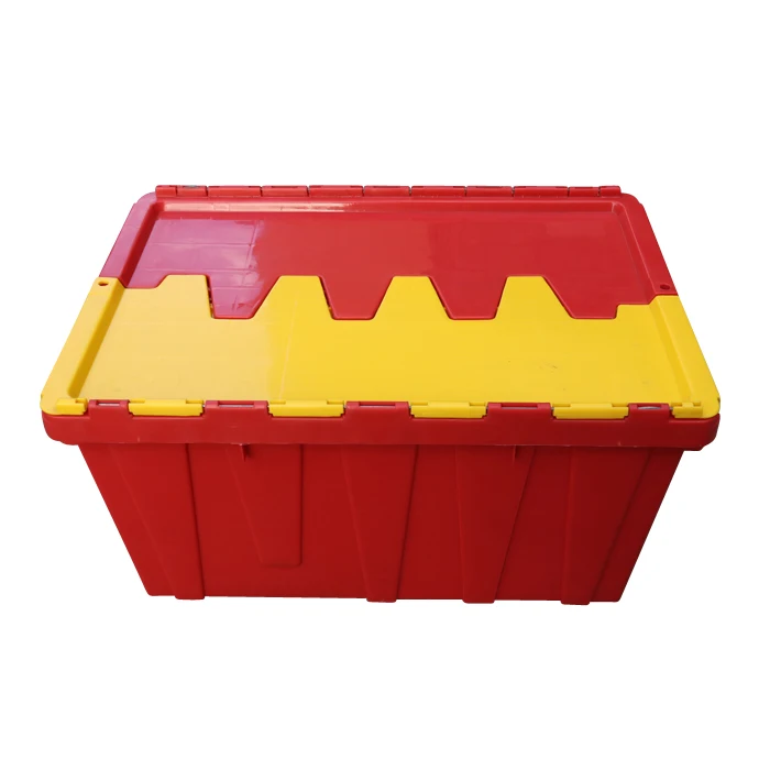 Join 30kgs 60l Oem Rentable Moving Plastic Box With Lid Plastic Storage