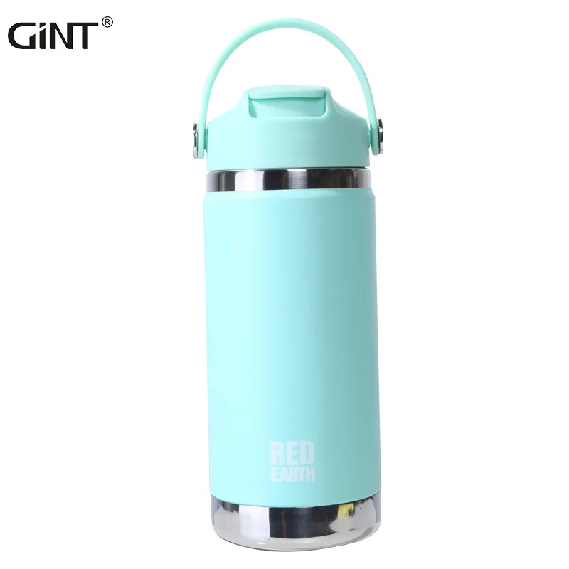 

GiNT New Arrival Morden Design Insulated Water Cup Eco Friendly Straw Thermal Water Bottle for Water Drinking