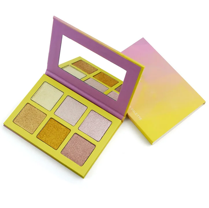 

Hot sale private label highlighter, 6 colors
