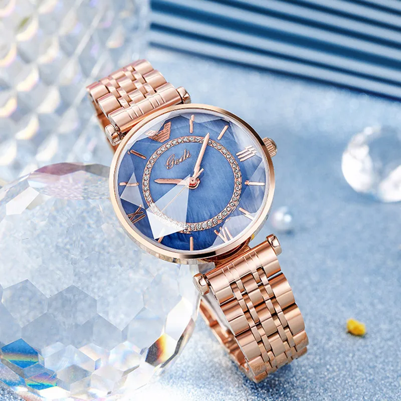 

Water Resistant Automatic Japan Movement Quartz Luxury Women Watches Ladies Custom Logo Woman Watch Sets, Optional