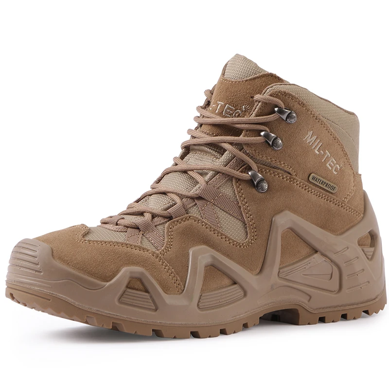 

Custom Brand High Quality Outdoor Mountain Climbing Shoes Classic Desert Trekking Footwear Men's waterproof Hiking Boots