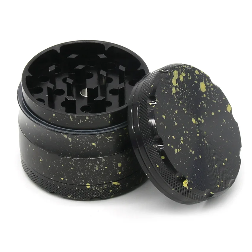 50mm Star spots 4 parts grinder for weed Aluminum alloy herb grinder