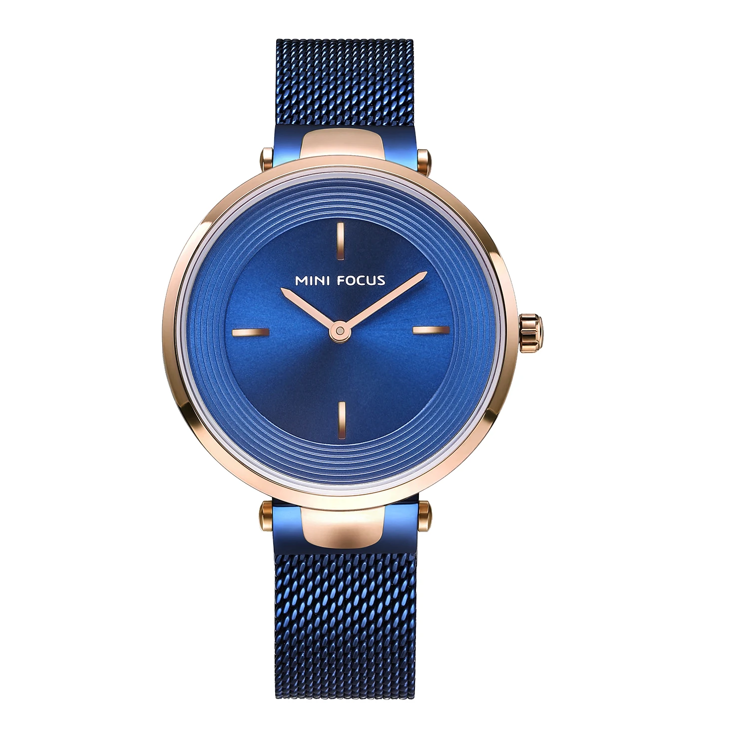 

Manufacturer Wholesale Fashion Minimalist Round Reloj Luminoso Japanese Movement Metal Belt Waterproof Watch Women Watch, 5 colors