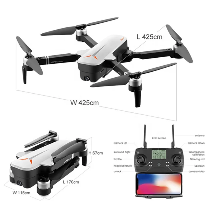 

APEX 8811 Pro Foldable X50 Zoom Wide Radio Control Toys Aircraft Wifi Dron Gesture Photo Professional Drones 4K