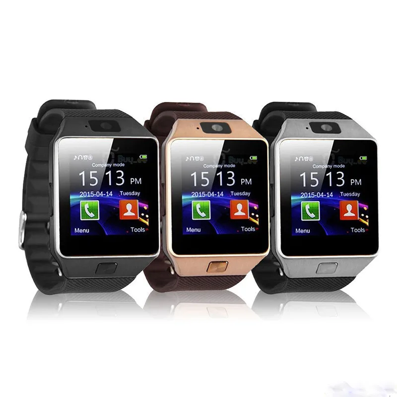 

DZ09 Smart Watch with Touch Screen for Smartphone smartwatch Sim Card for iPhone Android Smartwatch DZ09 smartwatch android, Black, golden, silver,white