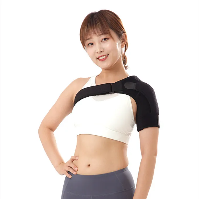 

Wholesale new style shoulder protection back medakor custom logo adjustable sports posture corrector, Black