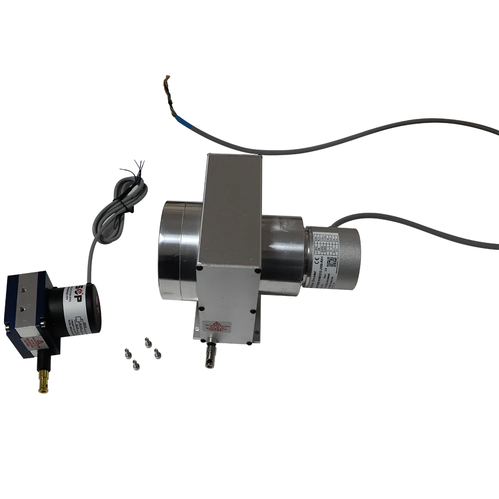 2500mm absolute encoder Rs485 16bit draw wire displacement position
