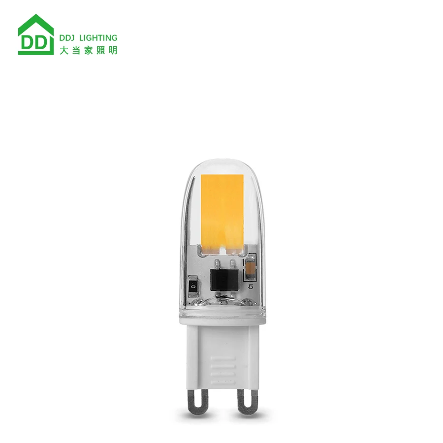 G9 replacement 40W halogen 2.5w 260 lumen AC 120V/230V warm white/cool white perfect dimmable no flicker LED light bulbs