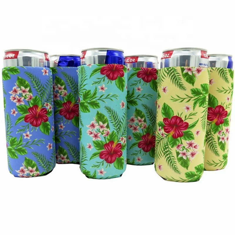 

customized neoprene slim can cooler slim beer can cooler holder