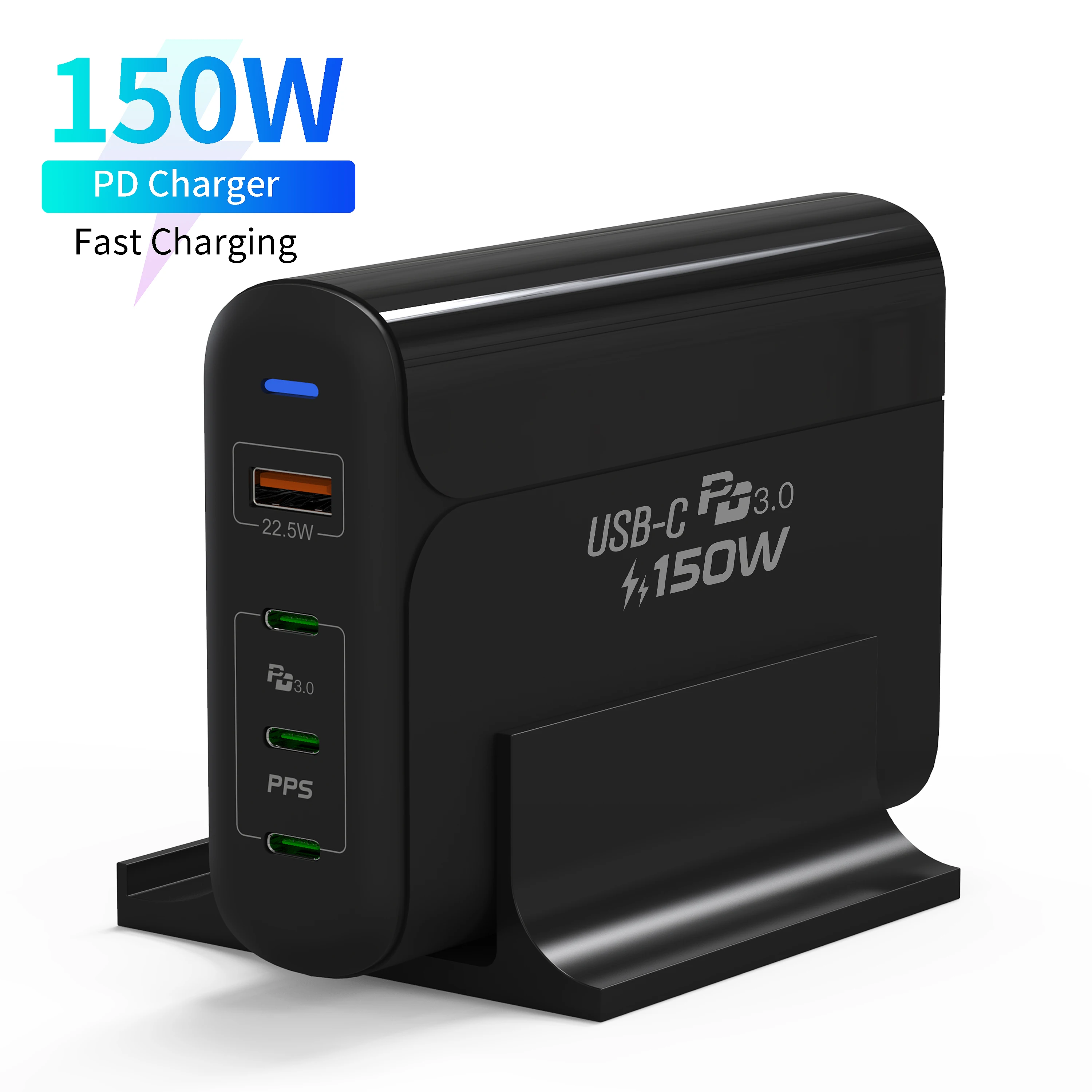 

quick charge 135w 150w 120 watt charger 4 in 1 charger station universal phone mount with charger