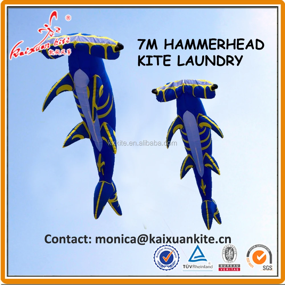7m Hammerhead Shark Kite Laundry From Weifang Kaixuan Kite Buy Kite