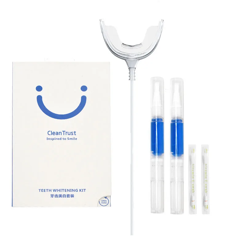 

CE Approved Dental Mint Bleach Gel Professional Mini Led Light Private Label Teeth Whitening Kit Teeth Whitener