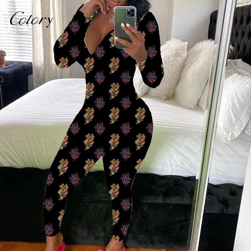 

Colory Pajamas Jumper Sexy Onesiechristmas Items, Picture shows