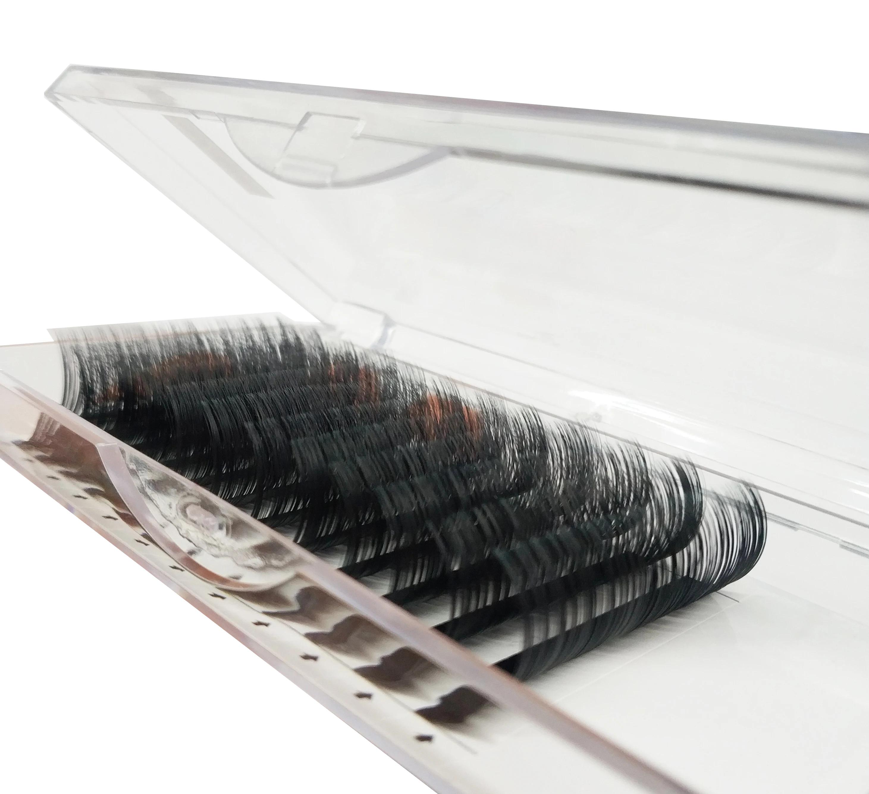 

beauty eyelash Easy fans lash extensions individual lashes 0.03 0.05 0.07mm thickness C D curl white synthetic box