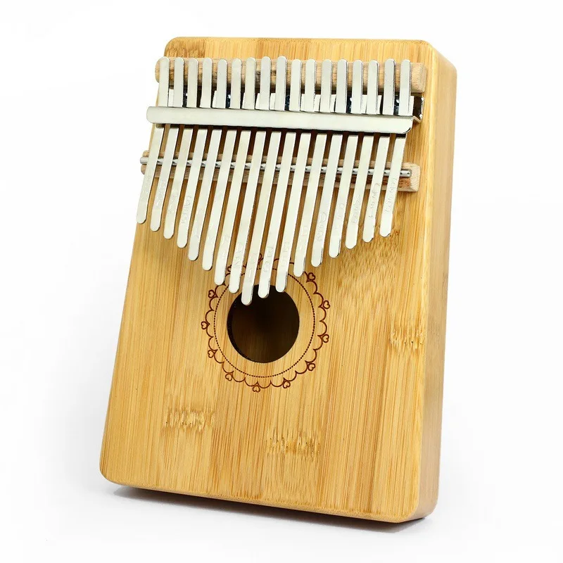 

Wholesale High-Quality Wooden 17 Keys Kalimba Thumb Piano Kalimba For Sale, Natural wood