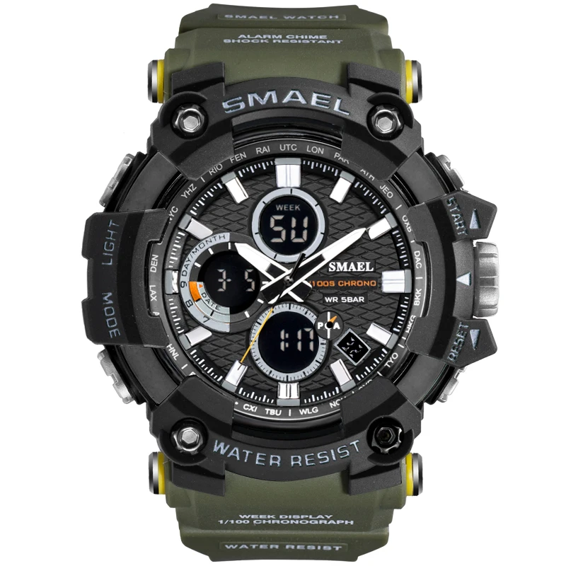 Expedition Special Force Tactical Digital Military Style Man Sport Watch