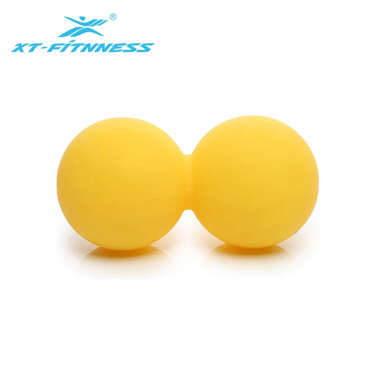 

Double Peanut Ball Massage Set Cheaper New Non-toxic Eco Silicone 0pp Bag Full-body Xt-fitnness  300-340g Shanghai 10pcs, Blue/green/red/customized