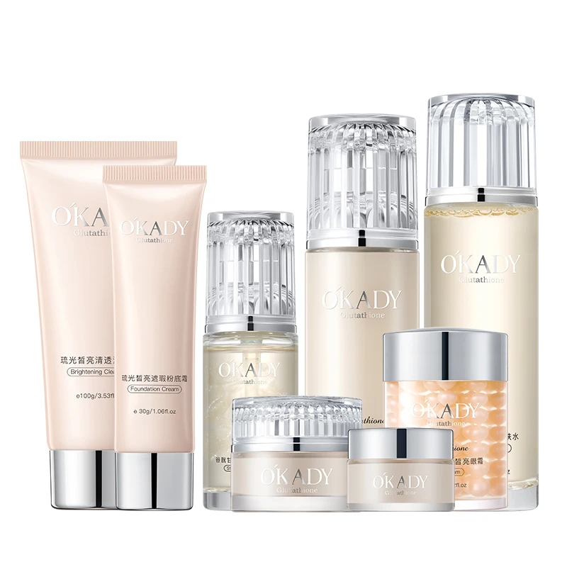 

Korean Cosmetics Deep Moisturizing Nourishing Hydrating Anti Wrinkle Whitening Skin Care Set Facial Kit