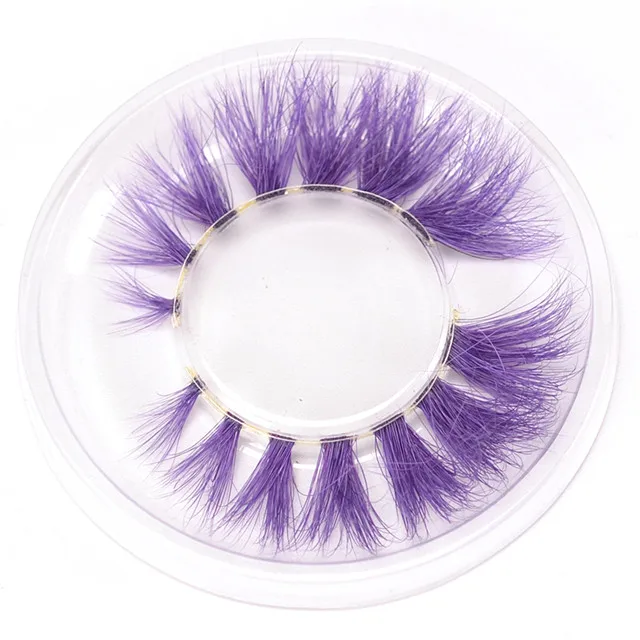 

mink colorful eyelash color eyelashes mink 3d lashes