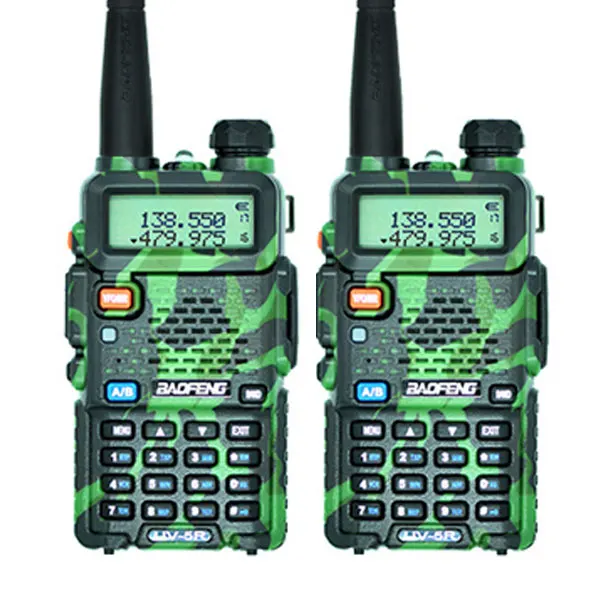 

aofeng UV-5R Walkie Talkie UV5R CB Radio Station 5W 128CH VHF UHF Dual Band UV 5R Two Way Radio for Hunting Ham Radios