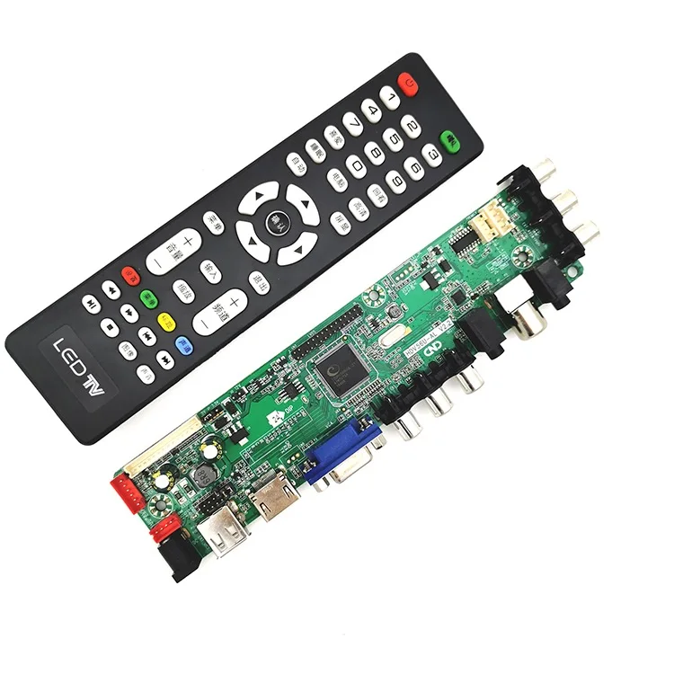 

Lcd Led spare parts universal V56 tv mother board HDV56U-AL/AS