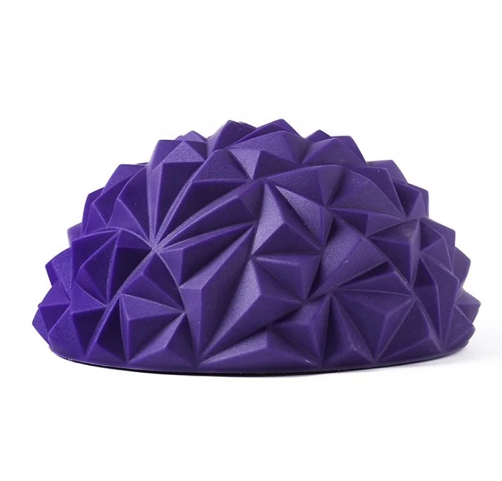 

Half Round Spiky Massage Ball Foot Pain Relieve PVC Half Round Spiky Massage Ball, Custom color