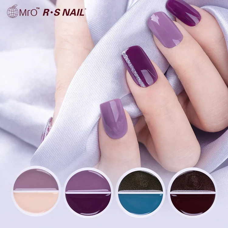 

RS Nail New nail products two color in one set painting gel pudding gel