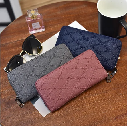

new design luxury ladies purse fashion coin pu leather wallets for women, Picture