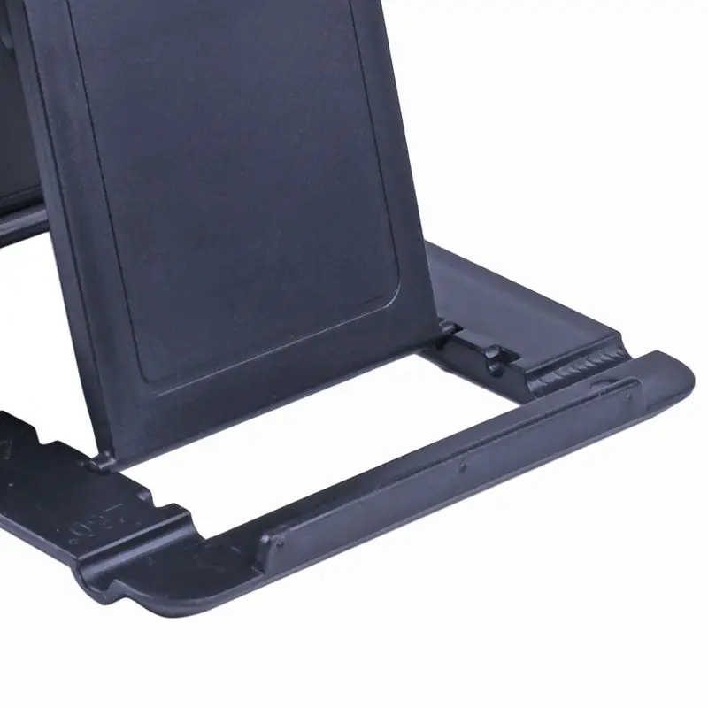 

Desk phone holder mobile stand TOL88 portable universal foldable phone holder, Black