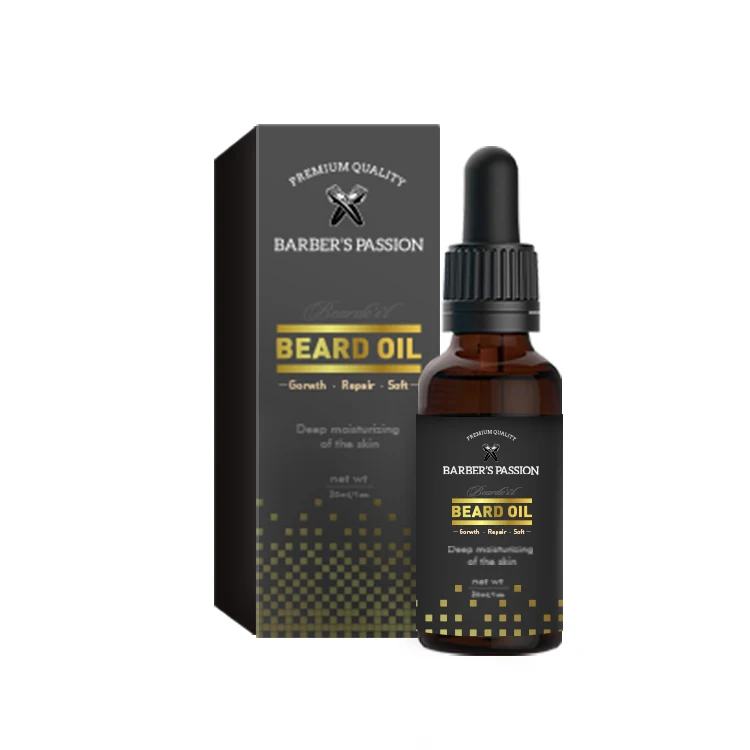 

Quickly Delivery Christmas Promotion Without Label Beard Moisturizing Oil growth moisturizes and conditions