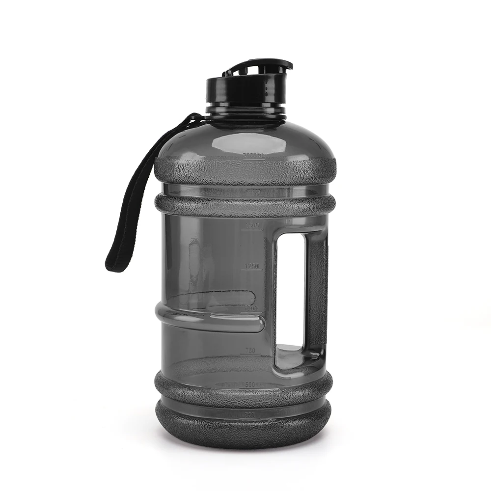 

Wholesale BPA Free Custom Logo 2.2L Plastic Fitness Water Jug Gym Half Gallon Water Bottle, Customized color