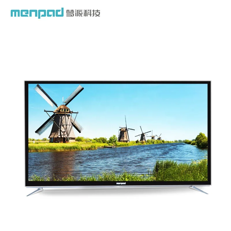 

ultra thin mirror FHD OD15 1G+8G television 50 inches 4K led anti blast tempered glass china flatscreen android led tv